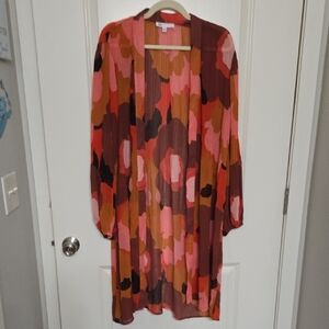 DR2 Multicolor Patterned Cardigan